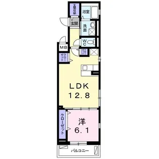 Grand Raffine【1階】の間取り