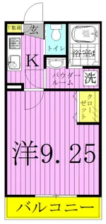 Vivienda我孫子【2階】の間取り