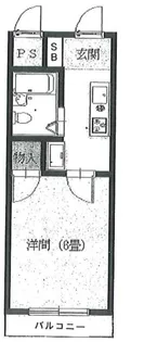 コスモフライト【2階】の間取り