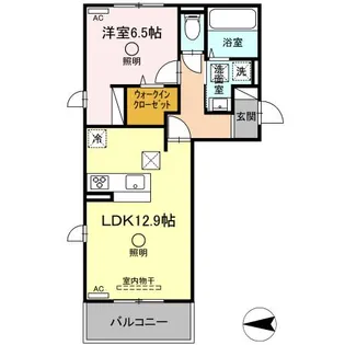 エーデル【1階】の間取り