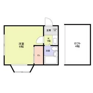 アメニティ東戸塚【1階】の間取り