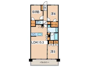 プロミライズ青葉台イーストコア【3階】の間取り