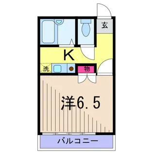 ベルハイツ【2階】の間取り