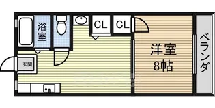 イナダマンション【4階】の間取り
