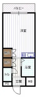 ポートサイド310【3階】の間取り