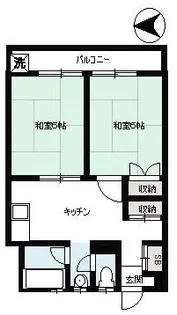 宮崎ビルディングメゾン小岩【7階】の間取り