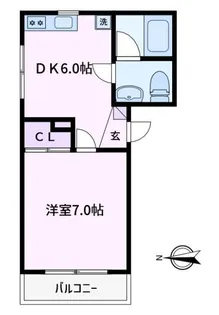YOKEIII【1階】の間取り