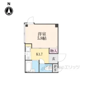 グリーンヒル115【1階】の間取り