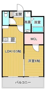 グランベリー大津駅前【4階】の間取り