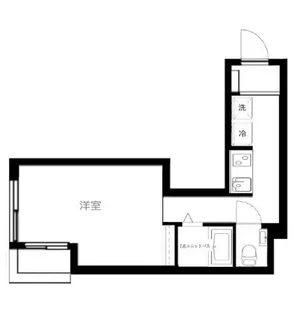 恵比寿ガーデン【2階】の間取り