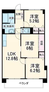 サフィニアMI【3階】の間取り