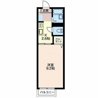 プロシード【2階】の間取り