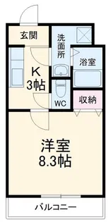 Chateau R affine【1階】の間取り