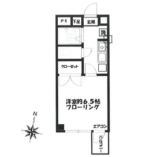 EW・TOKYO【6階】の間取り