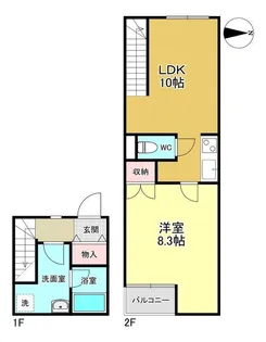 オークテラスの間取り