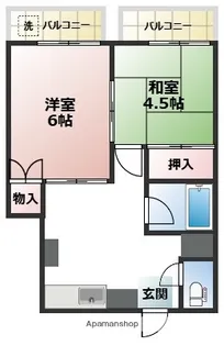 第一和光ビル【8階】の間取り