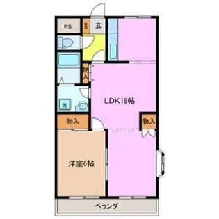 ロイヤルヒルズ21【2階】の間取り