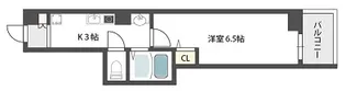 グランパシフィック桜川【5階】の間取り