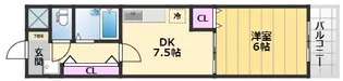 リヴェール・エスト【2階】の間取り