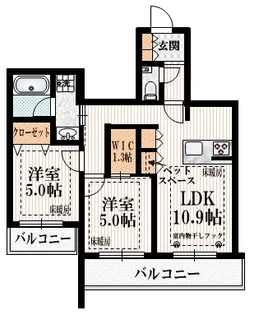 Lupinus【3階】の間取り