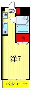 メゾングリシーヌ【4階】の間取り