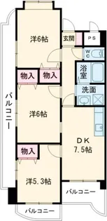 ドーチェスター【4階】の間取り