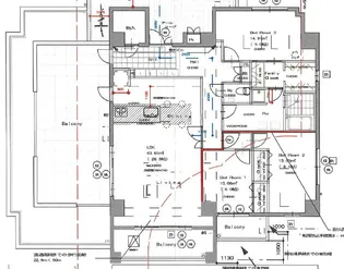 C.P.主税町レジデンス【13階】の間取り