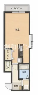 グランポルト樺島【5階】の間取り
