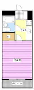 マインハイツ【3階】の間取り
