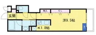 ミルーム赤坂【2階】の間取り