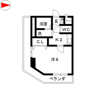 サンドリヨンゴキソ【2階】の間取り