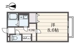 Maison d’ Ours【1階】の間取り