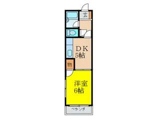 リ-ベン弐番館【3階】の間取り