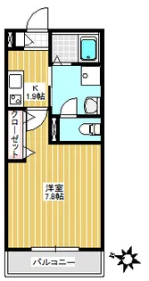 SUN PALETTE【2階】の間取り