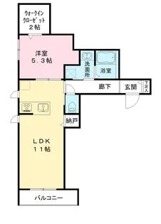 サンボヌール【3階】の間取り