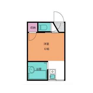 新久荘【2階】の間取り