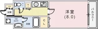 アミーグランコート三宮【9階】の間取り