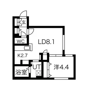 Maison de L(メゾンドエル)【4階】の間取り