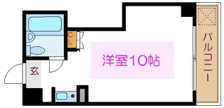 アウロラマンション【4階】の間取り