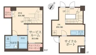 スフィア日本橋富沢町の間取り