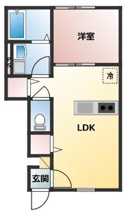 仮)J-テラス余戸南【1階】の間取り