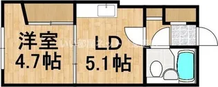 カーサグランデ【1階】の間取り