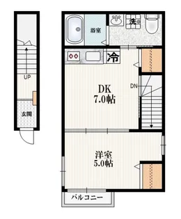 ローズガーデン【2階】の間取り