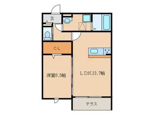 GRAN PARK青山台【1階】の間取り