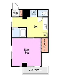 葵マンション【5階】の間取り