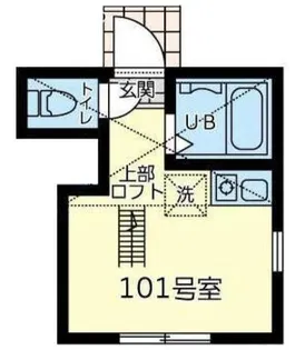 アルデア イシワタ【1階】の間取り