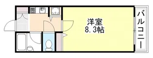 ハピネスイトウ【3階】の間取り