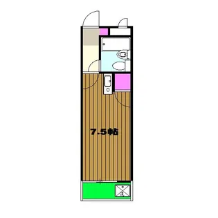 煉瓦館6【2階】の間取り