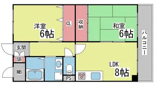 ニートハウス【2階】の間取り