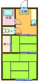 マンションやすむろ【4階】の間取り